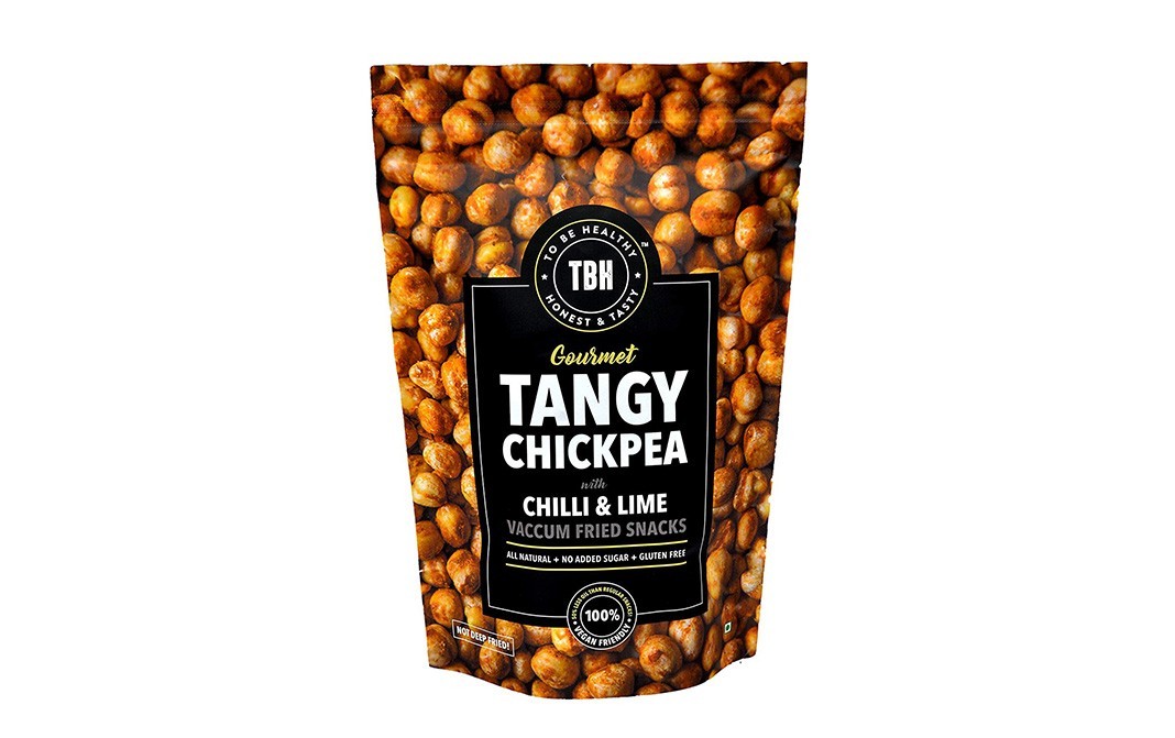 To Be Healthy Tangy Chickpea Vaccum Fried Snacks With Chilli & Lime   Pack  100 grams